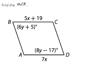 SOLVED: Find the m∠ B.