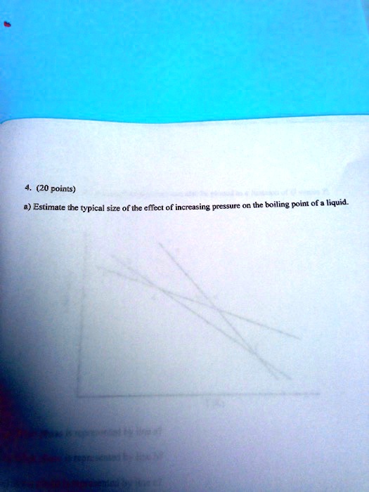 SOLVED (20 points the boiling point of liquid Estimate the typical