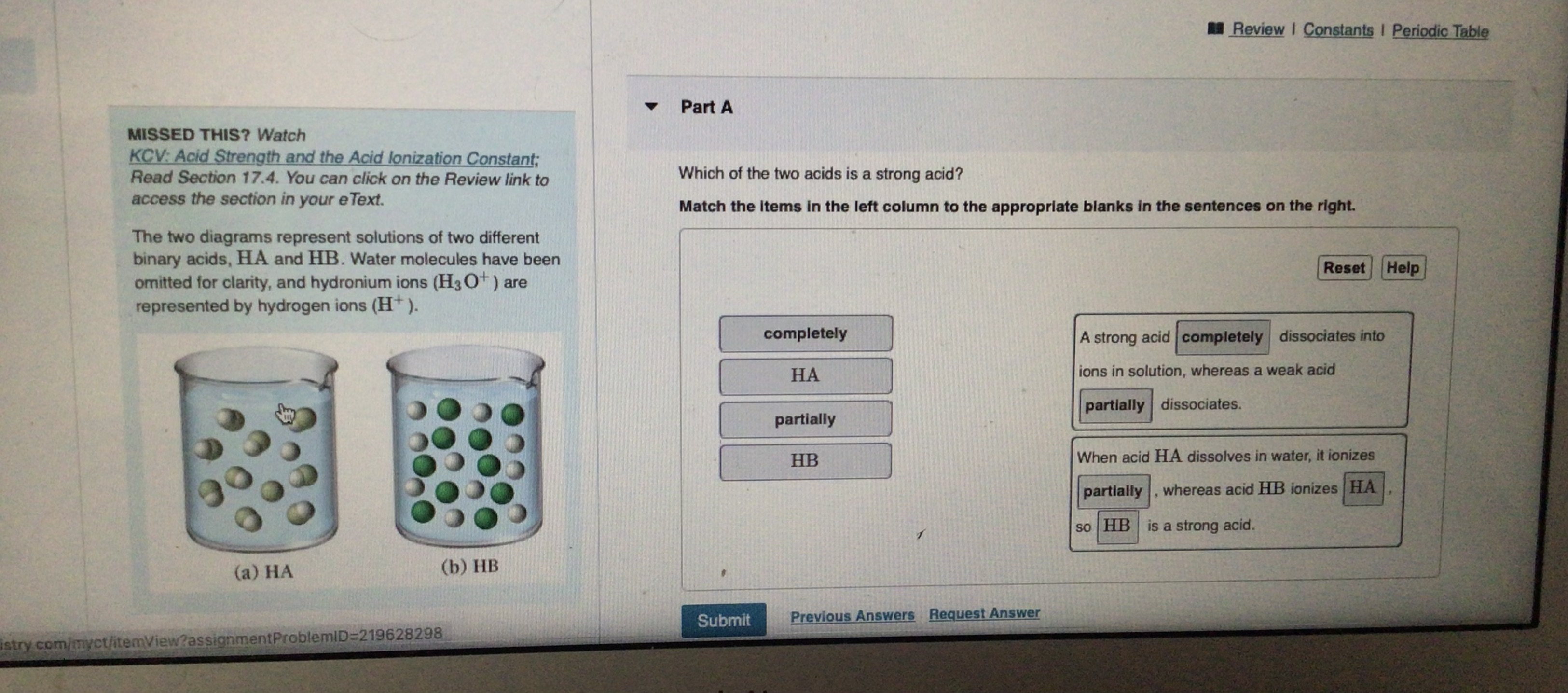 SOLVED: Review I Constants I Periodic Table MISSED THIS? Watch KCV ...