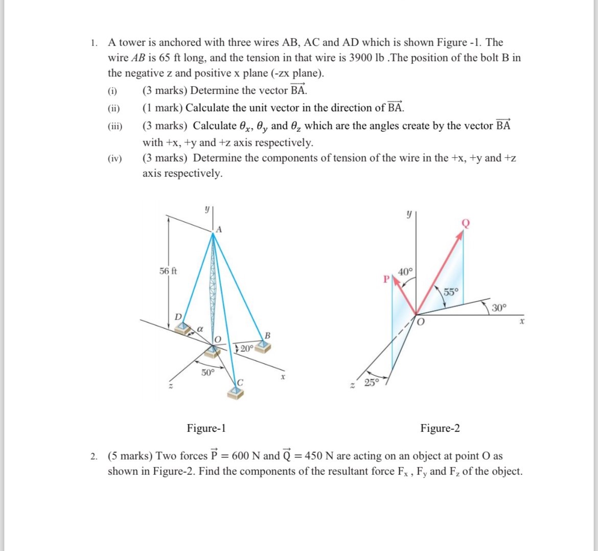 solved-1-a-tower-is-anchored-with-three-wires-ab-ac-and-ad-which-is