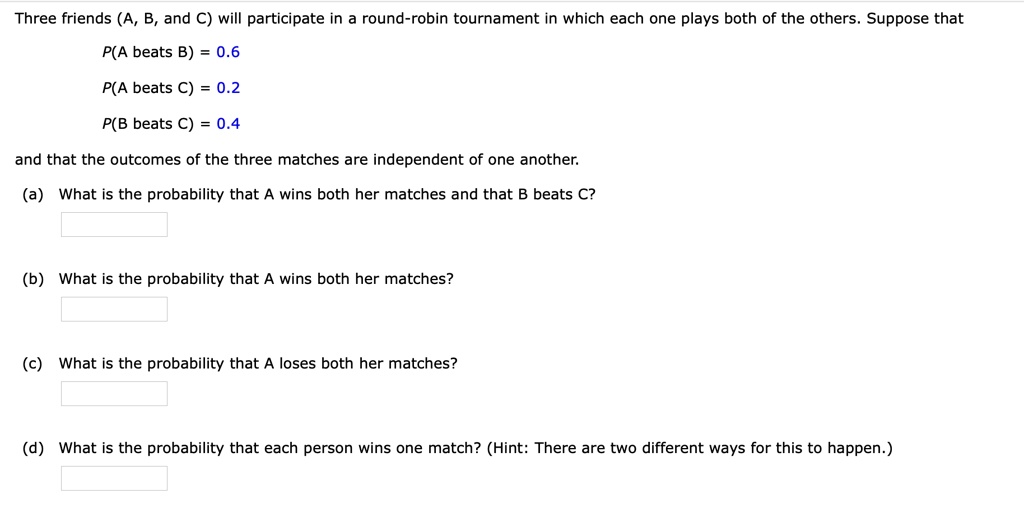 Probabilities of win, draw, and loss for each match in 32 th round