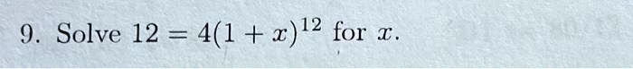 9 solve 12 41 112 for i 24161