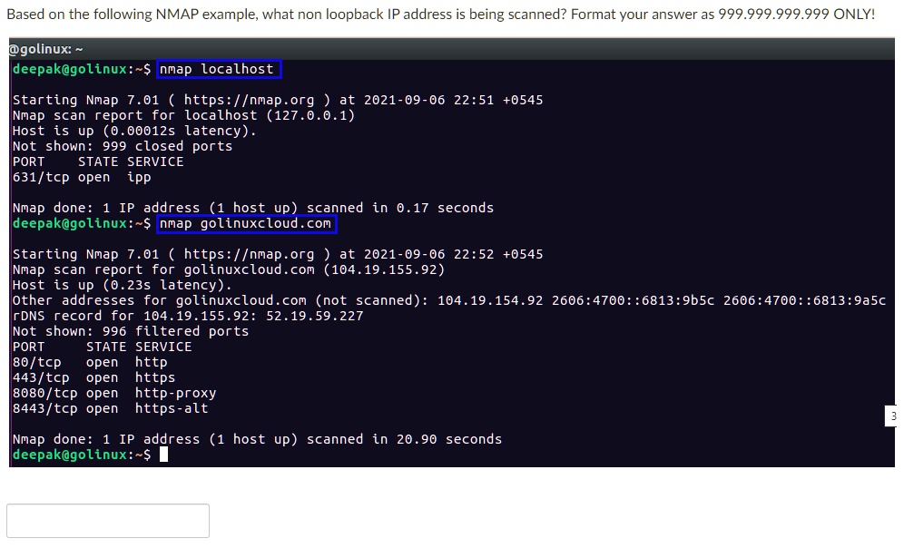 non-loopback ip address