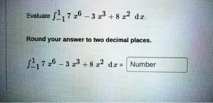 Solved Evaluale 0l1 7 16 3 13 8 2 Dr Round Your Answer T0 Two Decimal Places 26 73 13 8 2 Dr Number