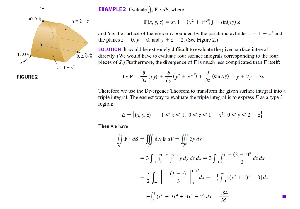 Solved Evaluate âˆ âˆ âˆ F Â· Ds Where J 2 F X Y Z Yi Y 2 E X J Sin Ry K And