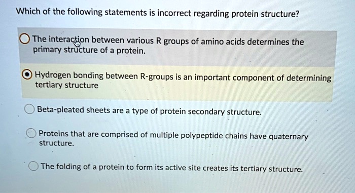 Which Statement Is True Regarding Complete Proteins