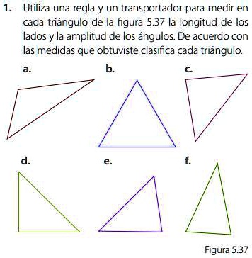 SOLVED: en la imagen dice lo que hay que hacer Utiliza una regla y un ...