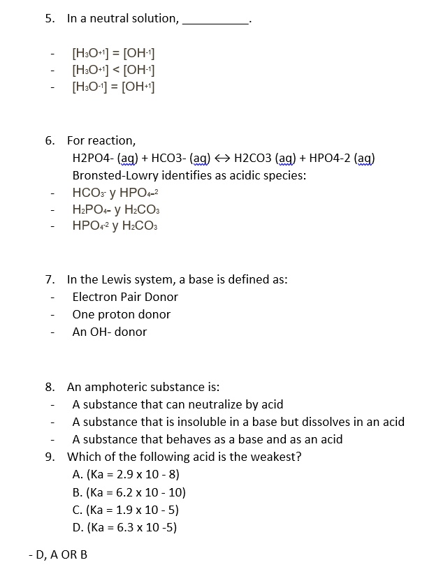 Solved In A Neutral Solution Hao I Oh H O I Oh H O Oh For Reaction Hzpo4 Aq Hco3 Aq H2co3 Aq Hpo4 2 Aq Bronsted Lowry Identifies As Acidic Species Hcor Y Solved In A Neutral Solution Hao I Oh H O I Oh H O Oh For Reaction Hzpo4 Aq Hco3 Aq H2co3 Aq Hpo4 2 Aq Bronsted Lowry Identifies As Acidic Species Hcor Y