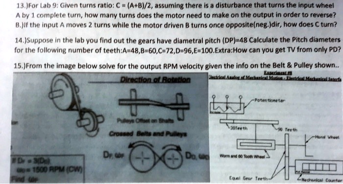 VIDEO solution: 13. For Lab 9: Given turns ratio: C = (A + B)/2 ...