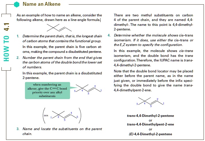 SOLVED:Name an Alkene As an example of howto name an Ikene consider the ...