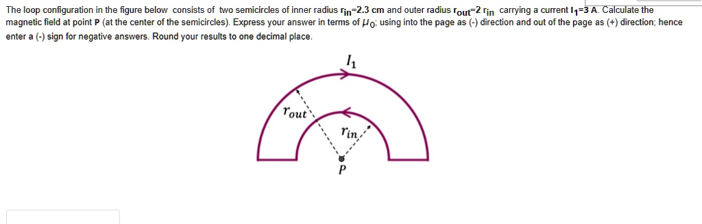 SOLVED: The oop configuration in the figure below consists of two ...