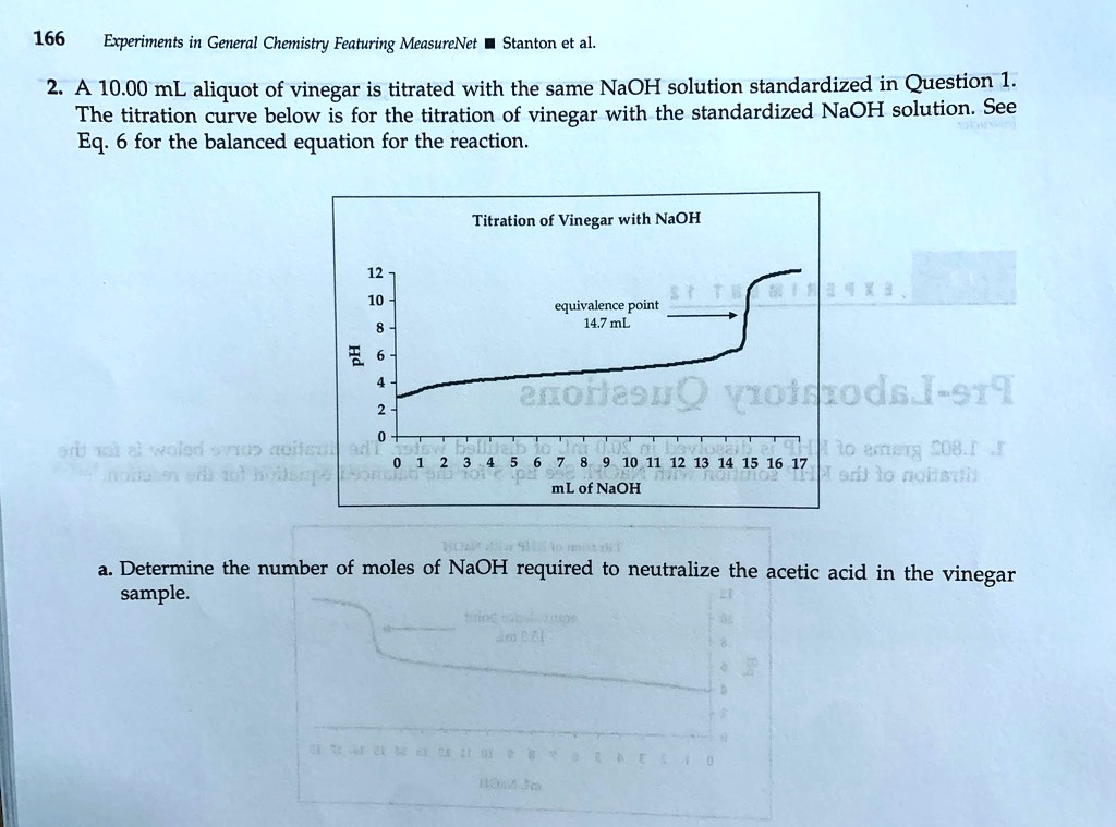 SOLVED:166 Experiments In General Chemistry Featuring MeasureNet ...