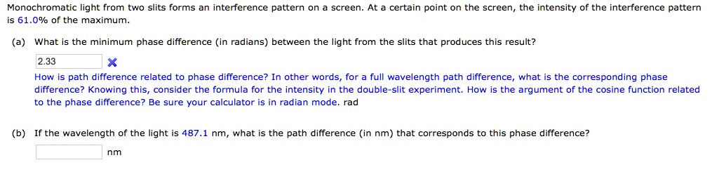 solved-monochromatic-light-from-two-slits-forms-an-interference