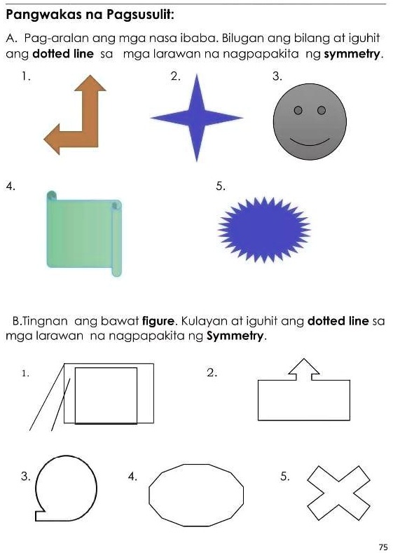 SOLVED: patulong po sa math po pls po Pangwakas na Pagsusulit: Pag ...