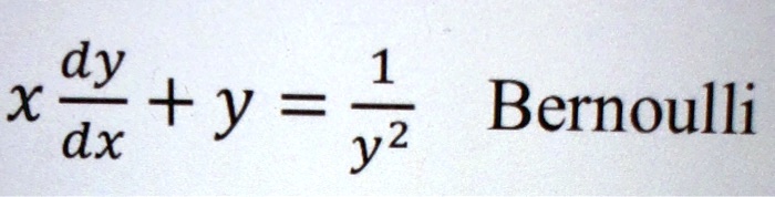 x dy y1 bernoulli dx y2 42205
