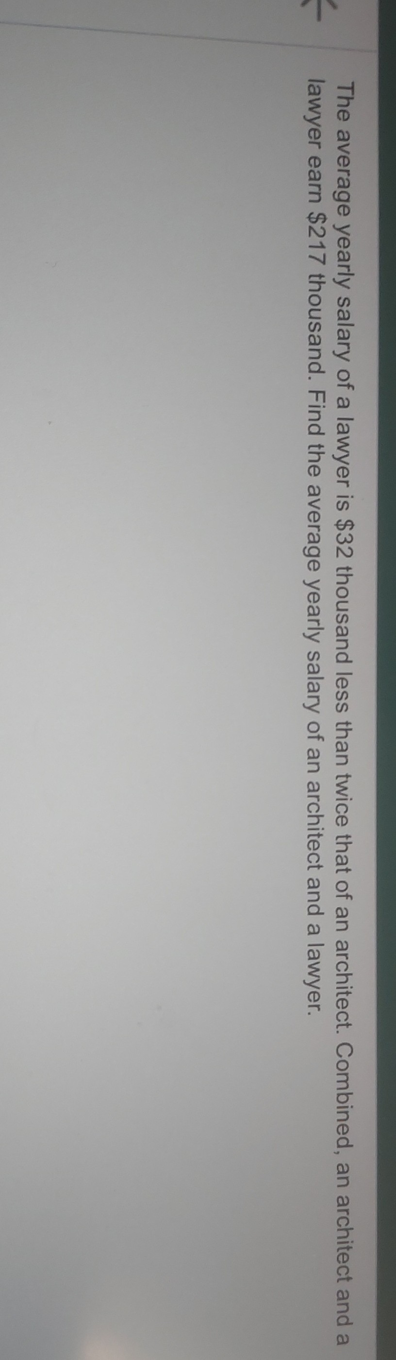 solved-the-average-yearly-salary-of-a-lawyer-is-32-thousand-less