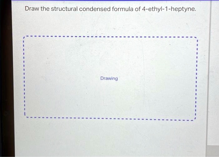 4 isopropylheptane condensed structural formula