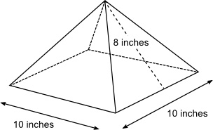 the net of an isosceles triangular prism is shown here what is the ...