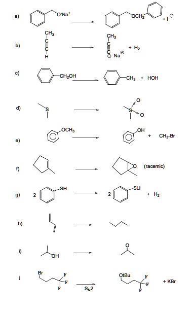 SOLVED: 'please show the chemical formula of each of the reagents in ...