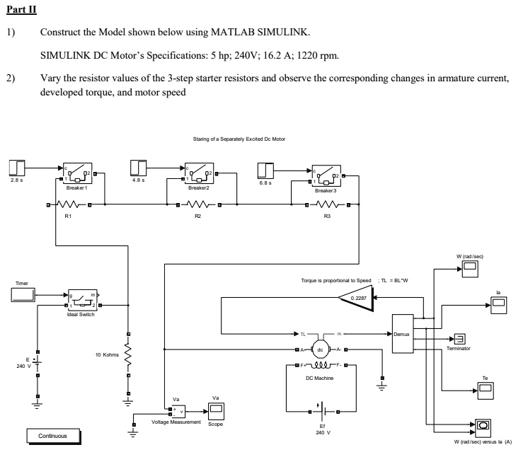 SOLVED Construct the model shown below using MATLAB SIMULINK. SIMULINK
