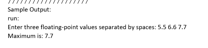 SOLVED: “`java import java.util.Scanner; public class MaximumFinder ...