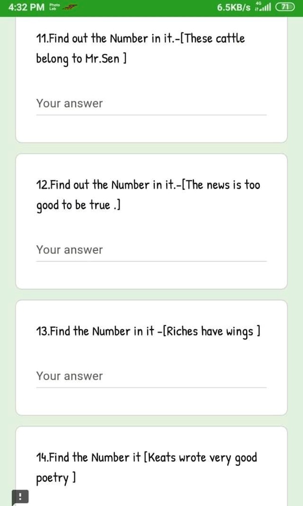 SOLVED 'find the odd man out'