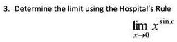determine the limit using the hospitals rule lim x 81989