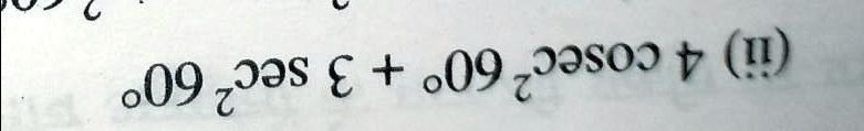0.09 ^2 sec^3 θ+ 0.09 ^2 cos^4 θ