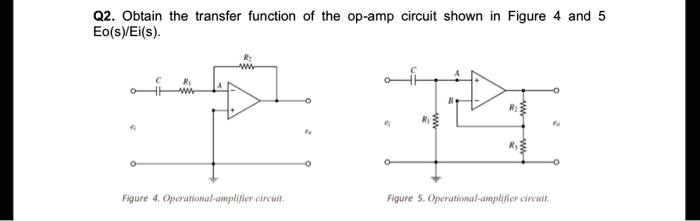 SOLVED: solving figure 4 OR figure 5 will be enough Q2. Obtain the ...