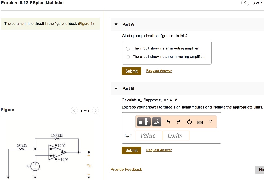 Problem 5.18 PSpice|Multisim 3 of 7 The op amp in the circuit in the ...