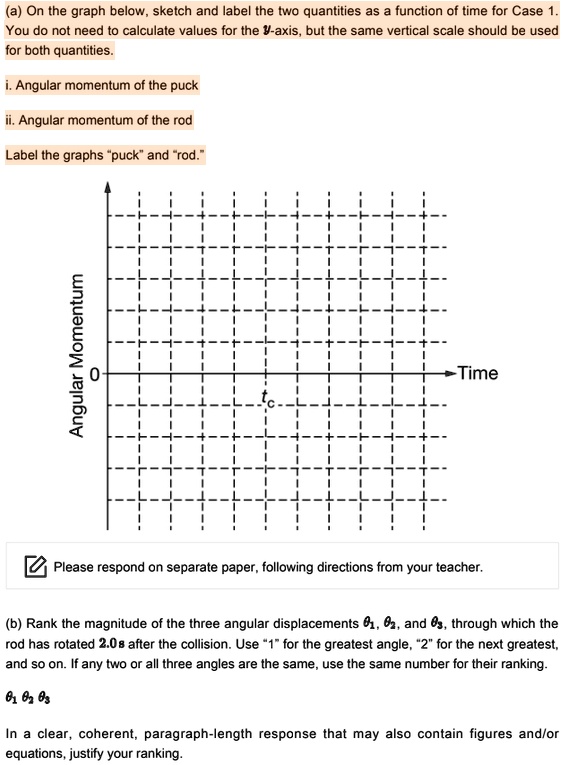SOLVED: On the graph below, sketch and label the two quantities as a ...