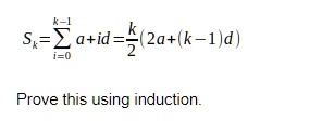 s zaid5 zak ijd prove this using induction 37028