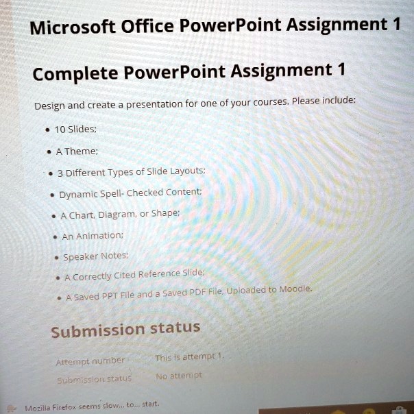 powerpoint presentation assignment help