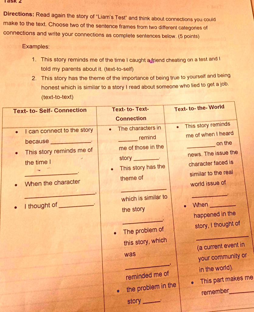 SOLVED Text 'Please answer po thank you' Task 2 Directions Read