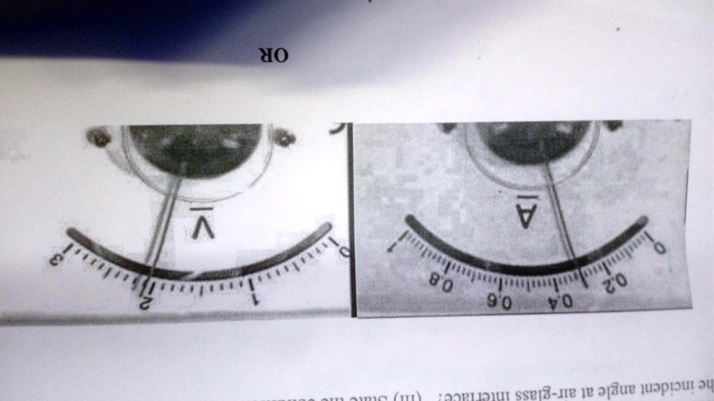 SOLVED The current flowing through a resistor connected in an