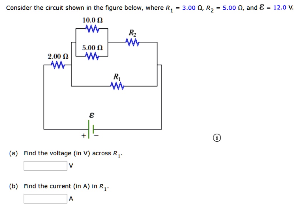 Consider the circuit shown in the figure below, where… - SolvedLib