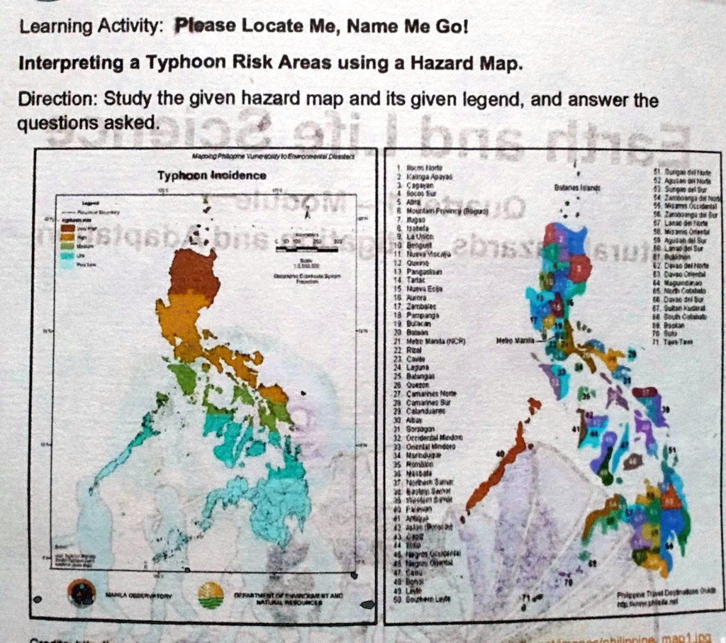 SOLVED: Guide Questions: 1. Which Cluster Island In The Philippine ...