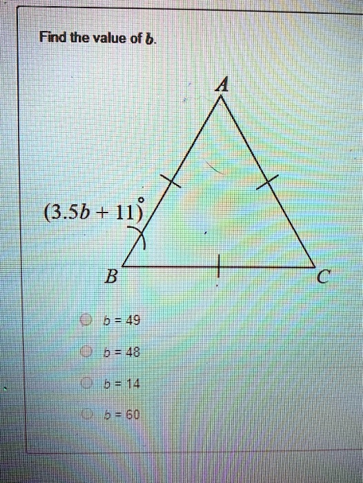 find the value of b 3sb 11 b mm 6 49 mm 9 48 mho 14 6 160 37495