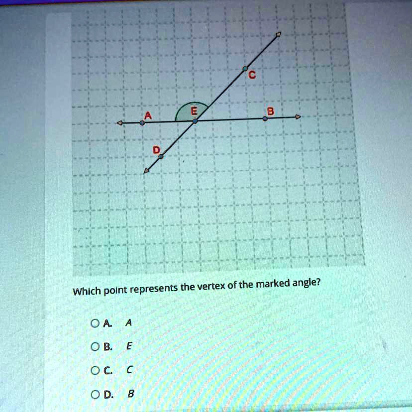 SOLVED: 'which point represents the vertex of the marked angle? see ...