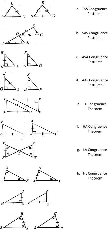 asa congruence postulate