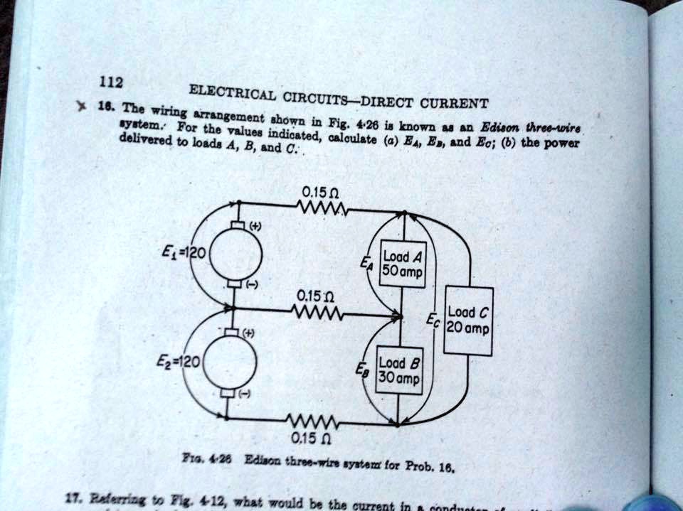 112 ELECTRICAL CIRCUITS—DIRECT CURRENT 16. The wiring arrangement shown ...