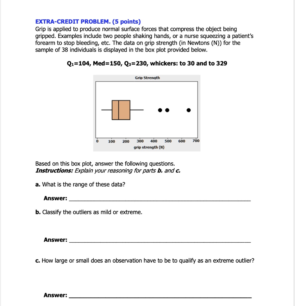 SOLVED EXTRACREDIT PROBLEM (5 points) Grip is applied to produce