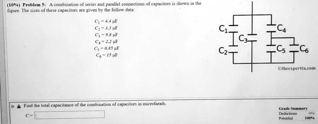 SOLVED: Text: 10% Problem 5: A combination of series and parallel ...