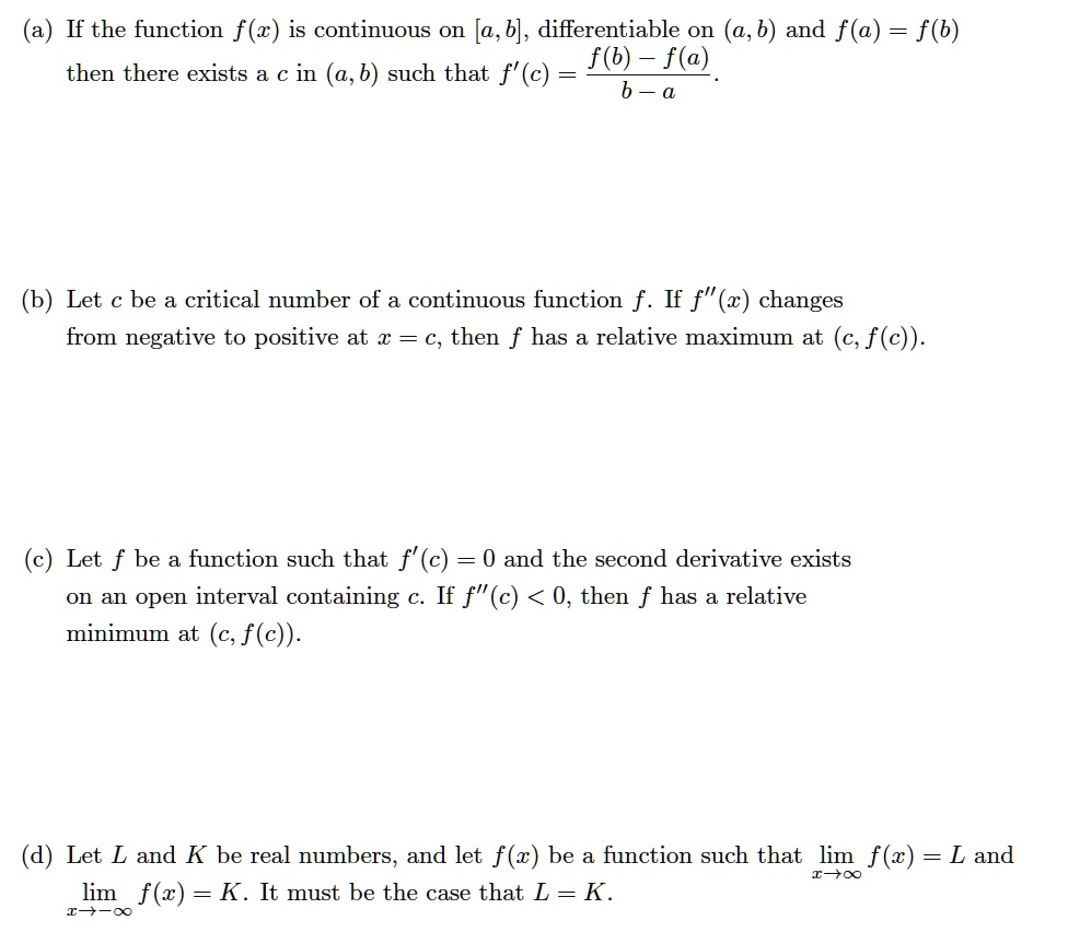 34. Let f be a continuous function such that f(11)=10 and for all