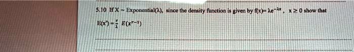 510 ifx expouential thc density function given by ixf 2 show thot e6 elr  65515