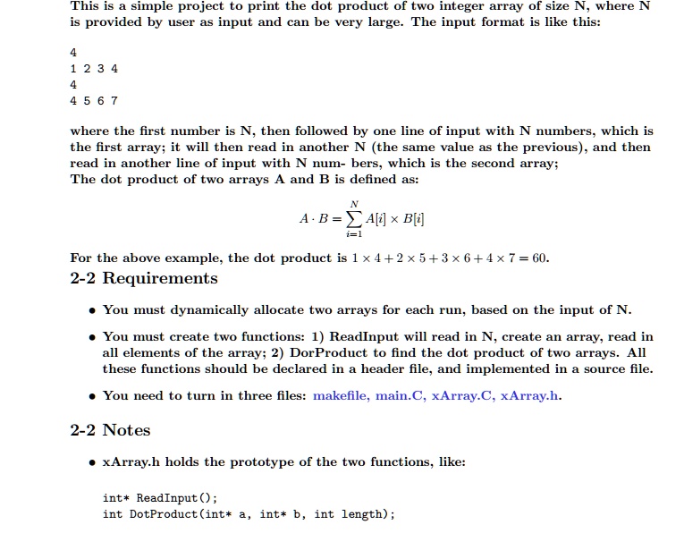 SOLVED: //Program must be written in C++!!!!!! This is a simple project