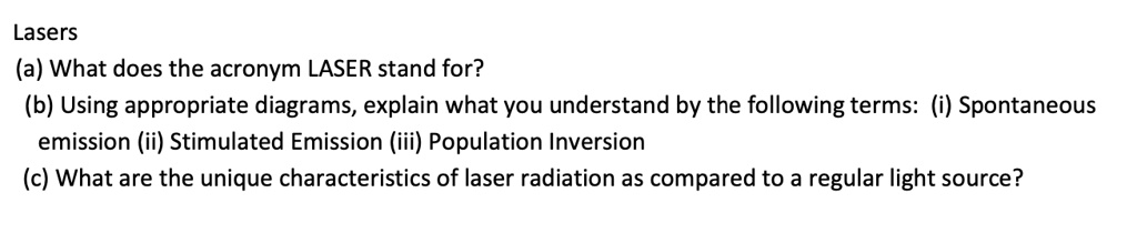 solved-lasers-a-what-does-the-acronym-laser-stand-for-b-using