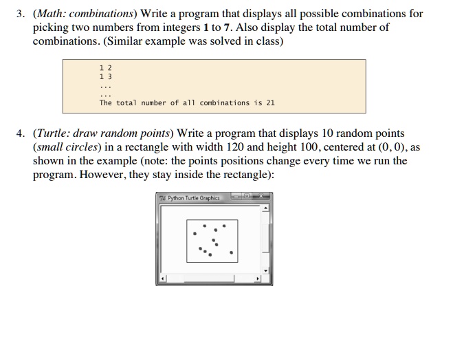 Solved This is for python: Write a program that displays