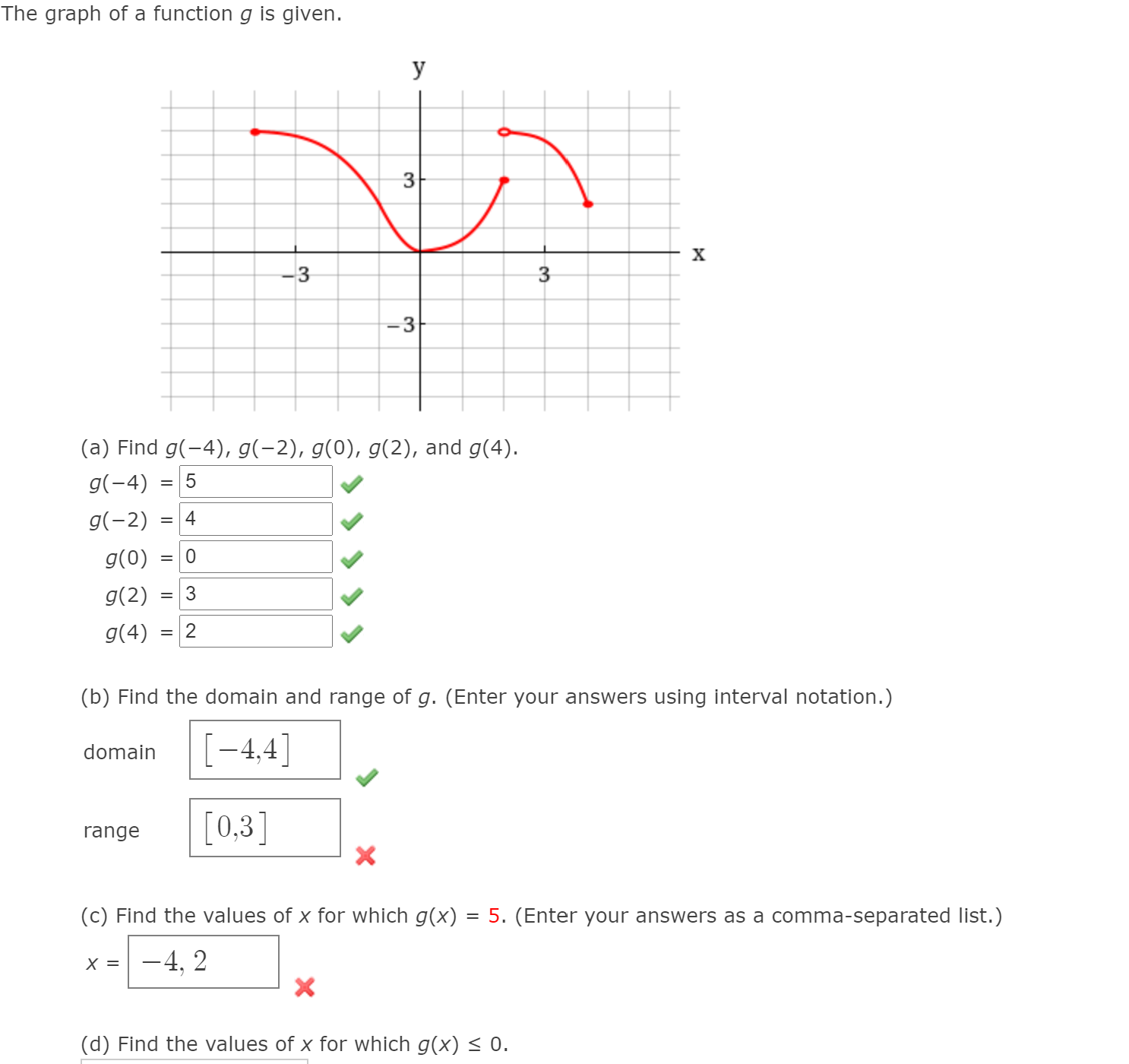 x=-4,2 3