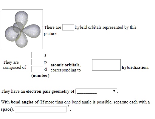 There Are Hybrid Orbitals Represented By This Picture